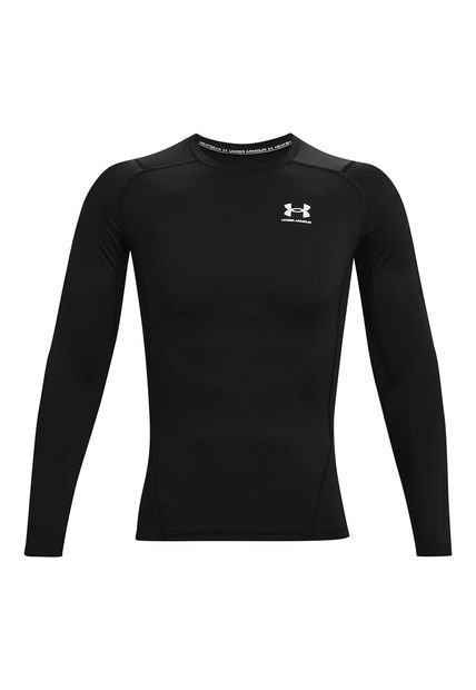 Polera Hombre Ua Hg Armour Comp Ls Negro Under Armour