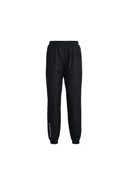 Pantalón UA RUSH™ Woven Negro Para Mujer Under Armour