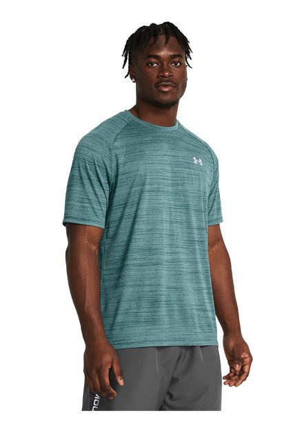 Polera Manga Corta 2.0 Tiger Hombre Azul Under Armour