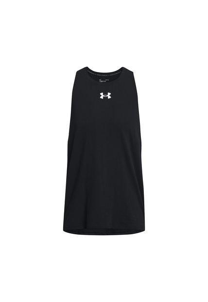 Polera Sin Mangas UA Baseline Hombre Negro Under Armour