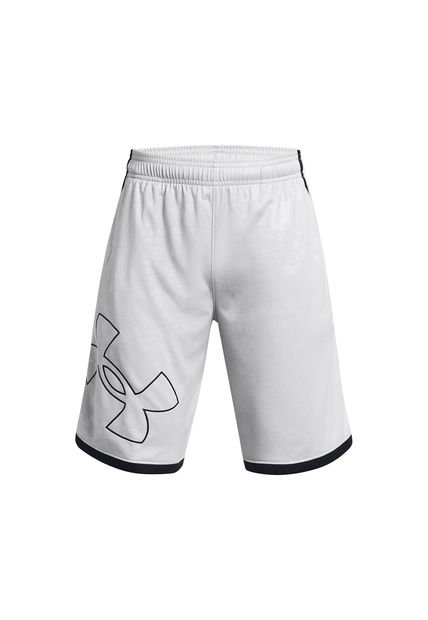 Shorts UA Tech Para Niño Gris Under Armour