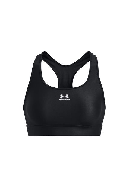 Sostén Sinrelleno HeatGear Mid Mujer Negro Under Armour