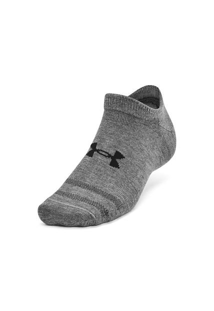 Pack 3 Calcetines Unisex Essential Gris Under Armour