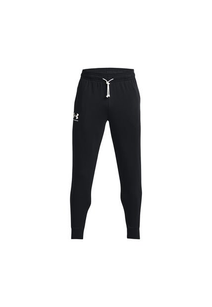 Joggers De Rizo UA Rival Negro Para Hombre Under Armour