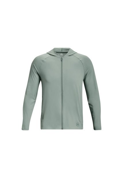 Polerón UA Meridian Full ZIP Hombre Gris Under Armour