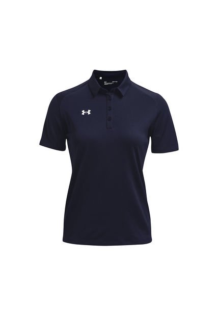 Polera Polo UA Tech Para Mujer Azul Marino Under Armour