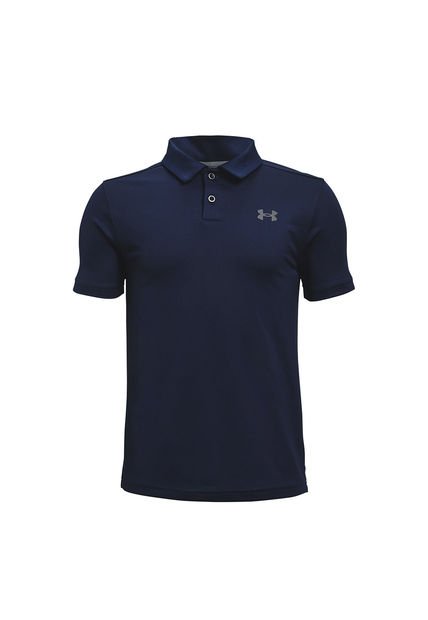 Polera Polo Ua Performance Azul Niño Under Armour