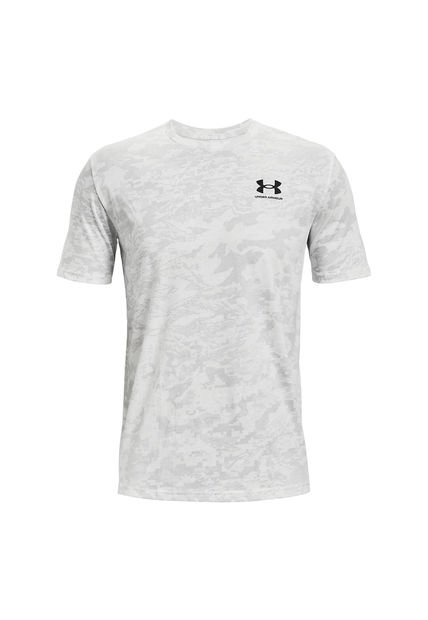 Polera Hombre Abc Camo Blanco Under Armour