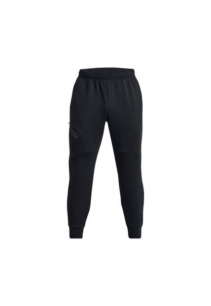 Pantalón Buzo Train Unstoppable Flc Negro Hombre Under Armour