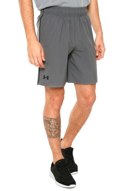 Short Gris Under Armour - Calce Holgado