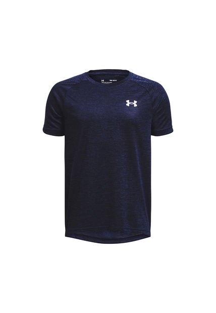 Polera Manga Corta UA 2.0 Niño Azul Marino Under Armour