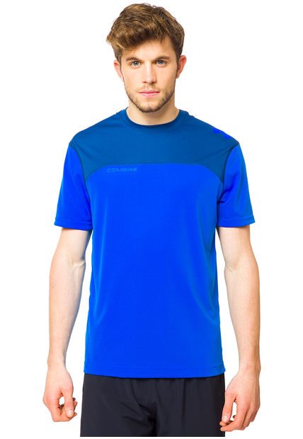 Polera Ct Acceleration Tee Azul Under Armour