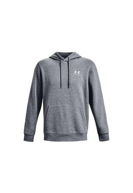 Polerón Ua Icon Fleece Para Hombre Gris Under Armour