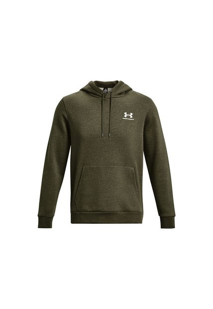 Polerón UA Essential Verde Para Hombre Under Armour