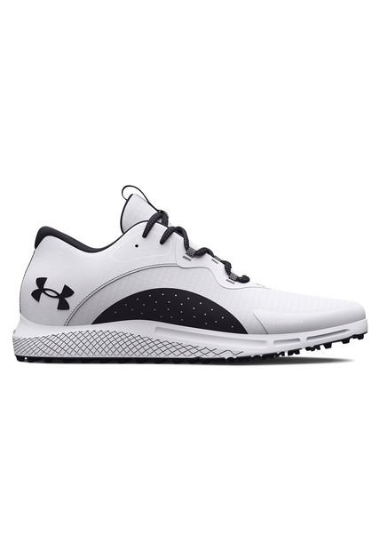 Zapatos Golf Spikeless Chrgd Hombre Blanco Under Armour