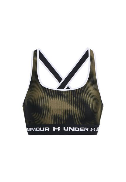 Sostén Crssbak Mid Mujer Verde Under Armour