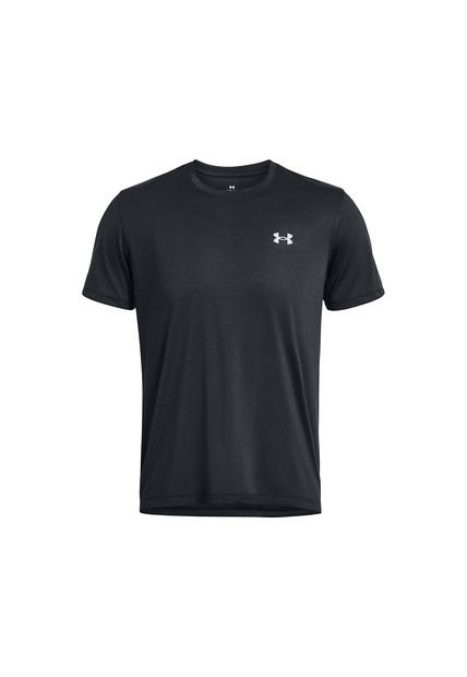 Polera Manga Corta UA Launch Hombre Negro Under Armour