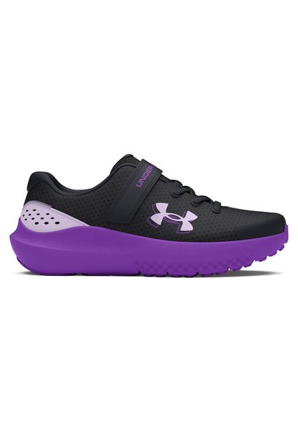 Zapatillas Running Surge 4 AC Niña Negro Under Armour