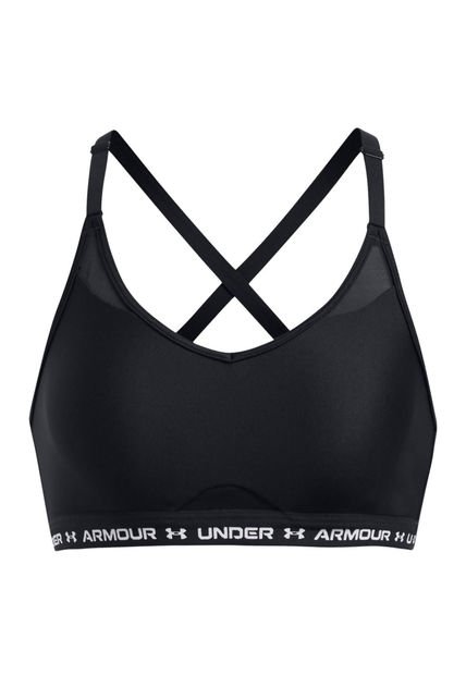 Sostén Deportivo Low Crossback Mujer Negro Under Armour