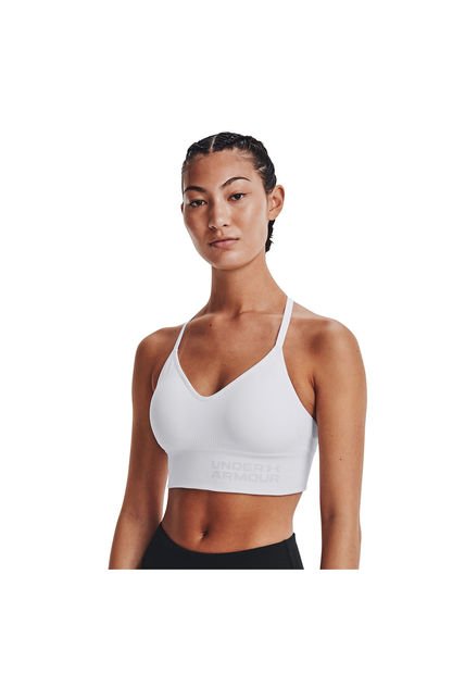 Sostén Deportivo UA Seamless Mujer Blanco Under Armour