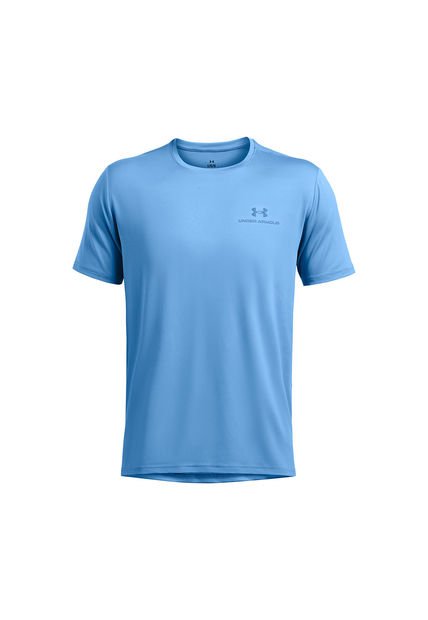 Polera Manga Corta Vanish Enrg Hombre Azul Under Armour