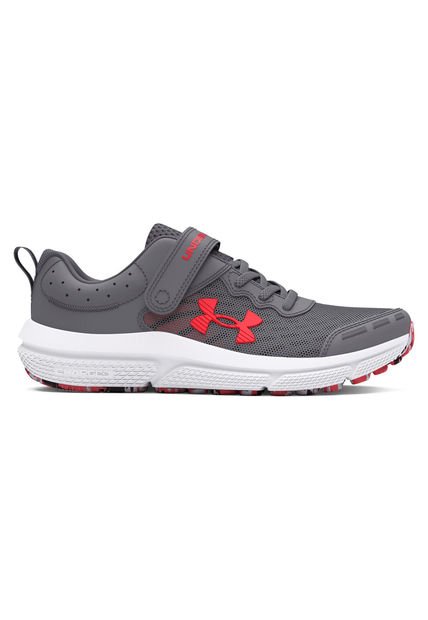 Zapatillas Run Assert 10 AC Para Niño Gris Under Armour