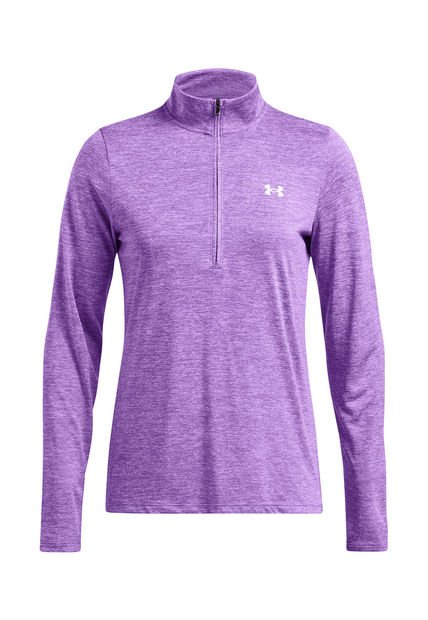 Polerón Tech Twist ½ Zip Mujer Morado Under Armour