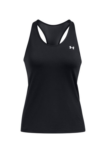 Polera Sin Mangas HeatGear AR Mujer Negro Under Armour