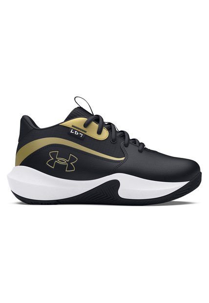 Zapatillas Basketball Lckdown 7 Niño Negro Under Armour