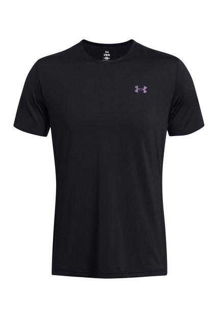 Polera Mnga Crta Vanish Elite Hombre Negro Under Armour