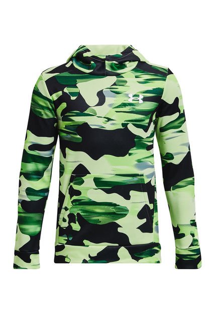 Polerón UA Armor Fleece® Para Niño Verde Under Armour