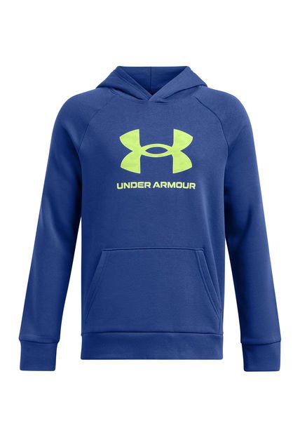 Polerón UA Rival Para Niño Azul Under Armour