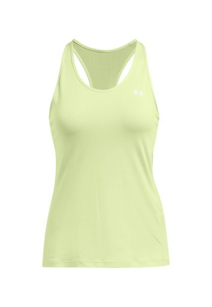 Polera Sin Mangas HeatGear AR Mujer Verde Under Armour