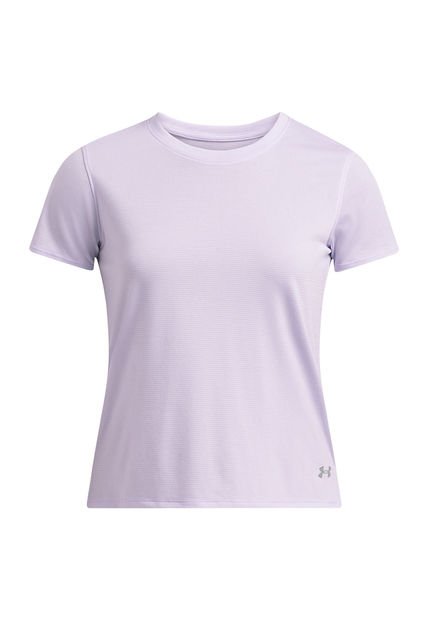 Polera Manga Corta Launch Mujer Morado Under Armour