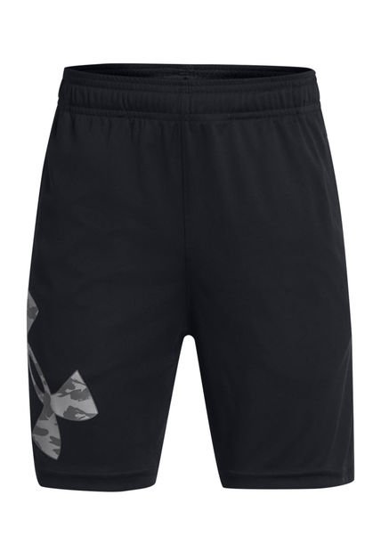 Shorts Grande UA Tech Para Niño Negro Under Armour