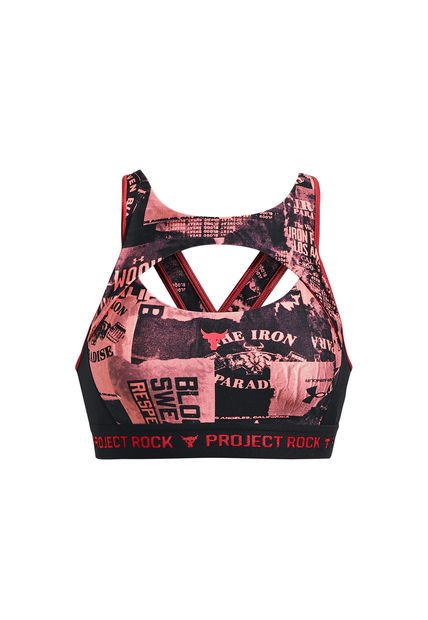 Sostén Prjct Rock Mujer Rosado Under Armour