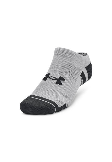 Pack 3 Calcetines No-show Gris UA Pf Tch U Under Armour