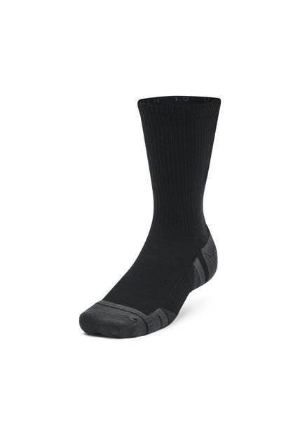 Pack 3 Calcetines Negro UA Perfrm Tch Unsx Under Armour