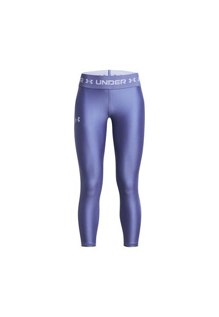 Calza Leggings Heatgear® Para Niña Morado Under Armour