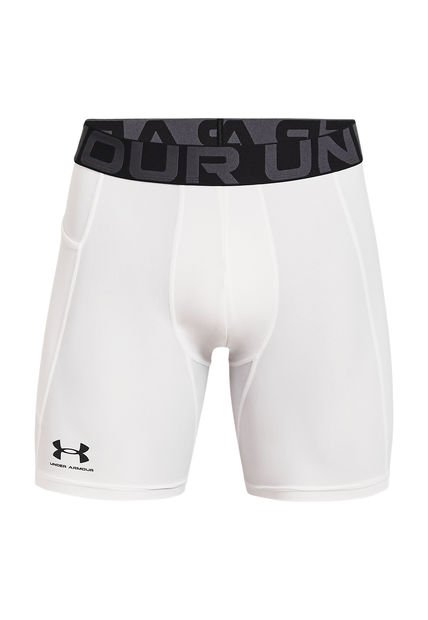 Short Training De Compresión Heatgear® Blanco Hombre Under Armour