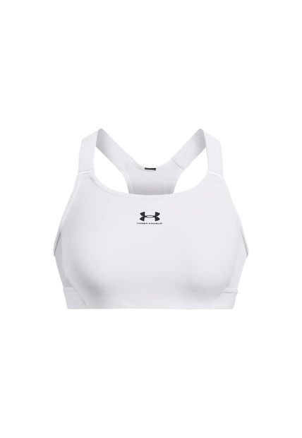 Peto Deportivo Training Hg Armour High Blanco Mujer Under Armour