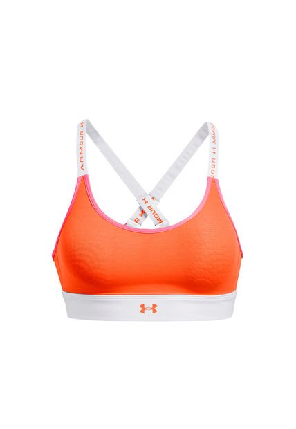 Peto Run Deportivo Infinity Mid Naranja Mujer Under Armour