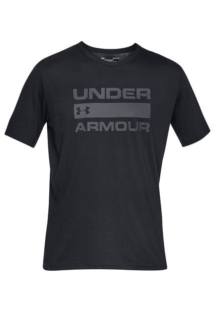 Polera Hombre Team Issue Wordmark Negro Under Armour