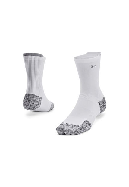 Calcetín Alto Blanco UA ArmourDry Run Cush Under Armour