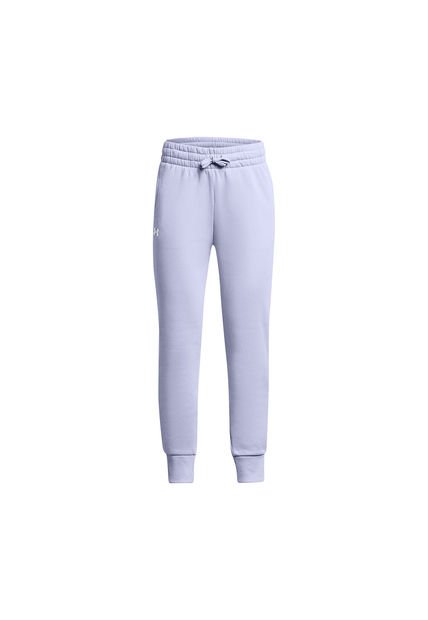 Pantalón Buzo Jogger Rival Fle Niña Morado Under Armour