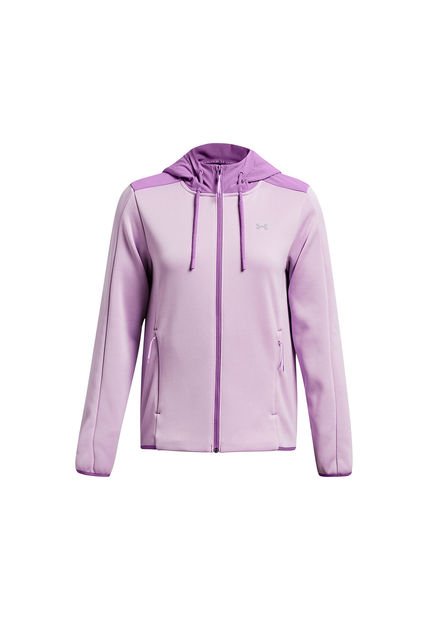 Polerón UA Essential Para Mujer Morado Under Armour