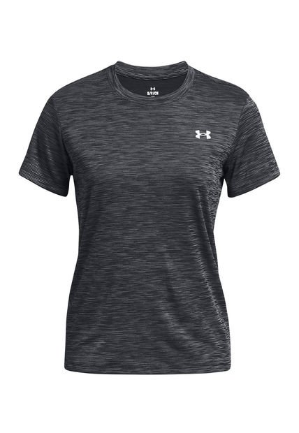 Polera Manga Corta Tech Mujer Negro Under Armour