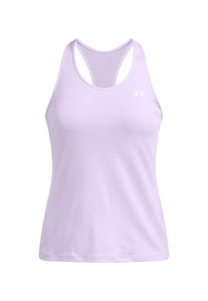 Polera Sin Mangas HeatGear Mujer Morado Under Armour