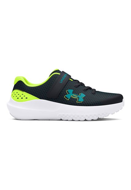 Zapatilla Ua Bps Surge 4 Ac Negro Niño Under Armour