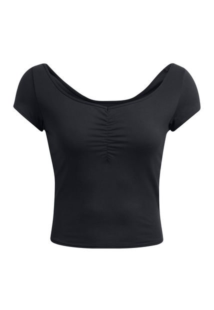 Polera Manga Corta Motion Mujer Negro Under Armour